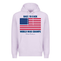Lilac back to back world war champs back [tw] Premium Hoodie - linhVisuals