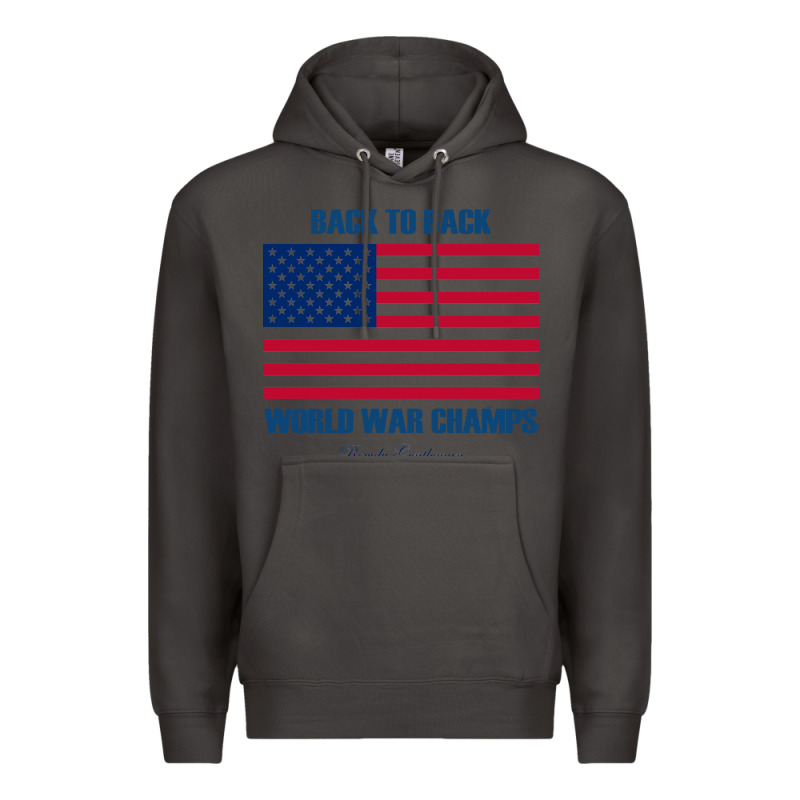 Back To Back World War Champs Back [tw] Premium Hoodie by linhVisuals | Teevron