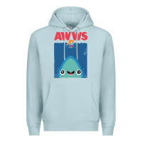 Blue Mist awws Premium Hoodie - linhVisuals