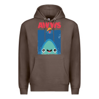 Coffee awws Premium Hoodie - linhVisuals