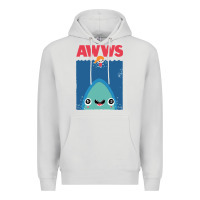 Dove Grey awws Premium Hoodie - linhVisuals