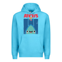 Ocean Blue awws Premium Hoodie - linhVisuals