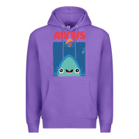 Purple awws Premium Hoodie - linhVisuals
