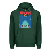 Sports Green awws Premium Hoodie - linhVisuals