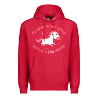 Cardinal i'm a little horse Premium Hoodie - linhVisuals
