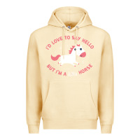Pina Colada i'm a little horse Premium Hoodie - linhVisuals