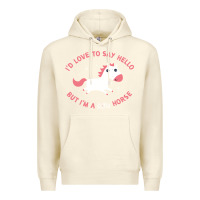 Sandshell i'm a little horse Premium Hoodie - linhVisuals