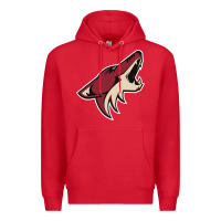 Red the-coyotes-of-arizona-sporst Premium Hoodie - linhVisuals