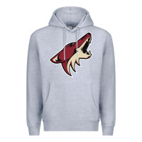 Heather Grey the-coyotes-of-arizona-sporst Premium Hoodie - linhVisuals
