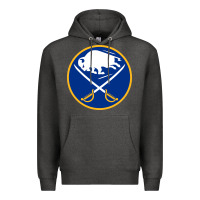 Charcoal Heather the-sabres-buffalo-sports Premium Hoodie - linhVisuals