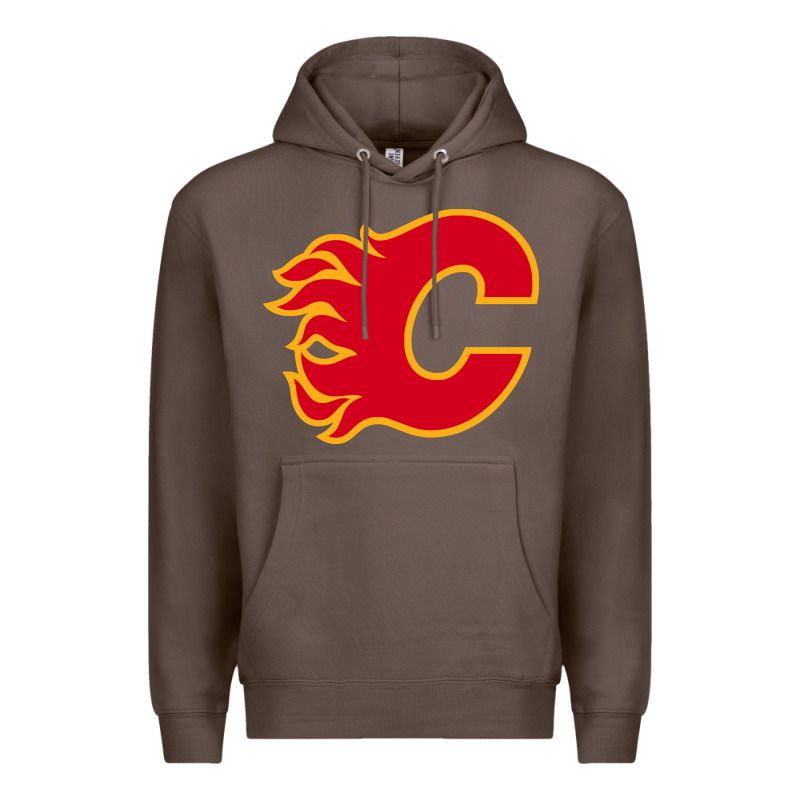 The-flames-calgary-sports Premium Hoodie by linhVisuals | Teevron