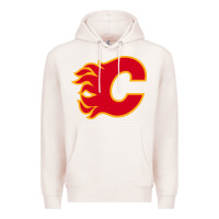 Pale Pink the-flames-calgary-sports Premium Hoodie - linhVisuals
