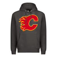 Smoke the-flames-calgary-sports Premium Hoodie - linhVisuals