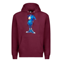 Burgundy Söniĉ Kids Premium Hoodie - linhVisuals