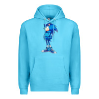 Ocean Blue Söniĉ Kids Premium Hoodie - linhVisuals