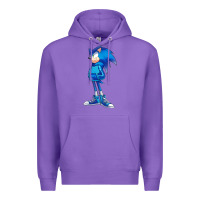Purple Söniĉ Kids Premium Hoodie - linhVisuals