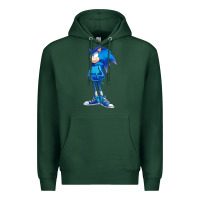Sports Green Söniĉ Kids Premium Hoodie - linhVisuals