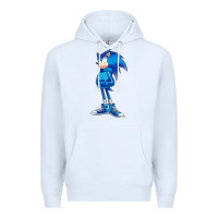 White Söniĉ Kids Premium Hoodie - linhVisuals