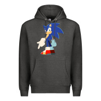 Charcoal Heather Söniĉ Kids Premium Hoodie - linhVisuals