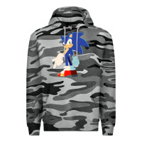 Slate Camo Söniĉ Kids Premium Hoodie - linhVisuals