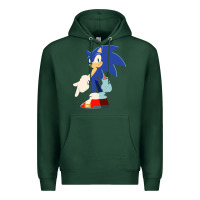 Sports Green Söniĉ Kids Premium Hoodie - linhVisuals