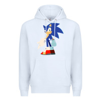 White Söniĉ Kids Premium Hoodie - linhVisuals