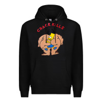 Black bart crack kills Premium Hoodie - linhVisuals