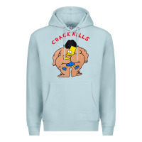 Blue Mist bart crack kills Premium Hoodie - linhVisuals
