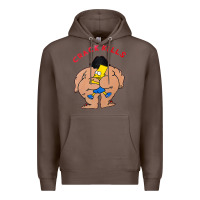 Coffee bart crack kills Premium Hoodie - linhVisuals