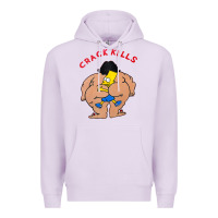 Lilac bart crack kills Premium Hoodie - linhVisuals