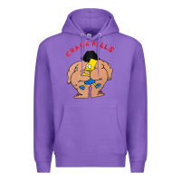Purple bart crack kills Premium Hoodie - linhVisuals
