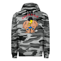 Slate Camo bart crack kills Premium Hoodie - linhVisuals