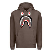 Coffee bape shark [tb] Premium Hoodie - linhVisuals