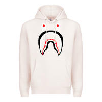 Pale Pink bape shark [tb] Premium Hoodie - linhVisuals