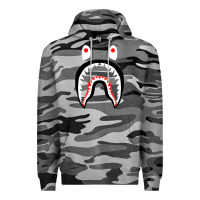 Slate Camo bape shark [tb] Premium Hoodie - linhVisuals