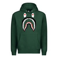 Sports Green bape shark [tb] Premium Hoodie - linhVisuals