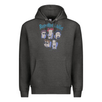 Charcoal Heather barenaked ladies vintage 1993 cartoon Premium Hoodie - linhVisuals