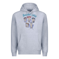 Heather Grey barenaked ladies vintage 1993 cartoon Premium Hoodie - linhVisuals