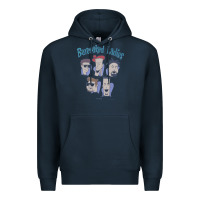 Navy barenaked ladies vintage 1993 cartoon Premium Hoodie - linhVisuals
