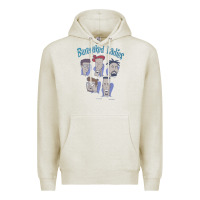Oatmeal Heather barenaked ladies vintage 1993 cartoon Premium Hoodie - linhVisuals
