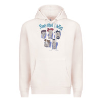 Pale Pink barenaked ladies vintage 1993 cartoon Premium Hoodie - linhVisuals