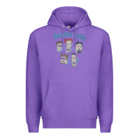 Purple barenaked ladies vintage 1993 cartoon Premium Hoodie - linhVisuals