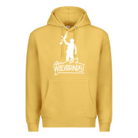 Antique Gold Red Dawn Wolverines Premium Hoodie - linhVisuals