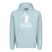 Blue Mist Red Dawn Wolverines Premium Hoodie - linhVisuals