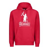 Cardinal Red Dawn Wolverines Premium Hoodie - linhVisuals