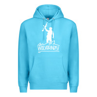 Ocean Blue Red Dawn Wolverines Premium Hoodie - linhVisuals