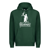 Sports Green Red Dawn Wolverines Premium Hoodie - linhVisuals
