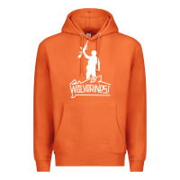 Carrot Red Dawn Wolverines Premium Hoodie - linhVisuals
