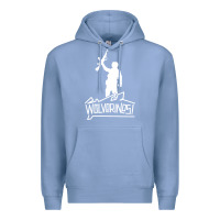 Colony Blue Red Dawn Wolverines Premium Hoodie - linhVisuals