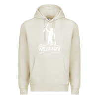Oatmeal Heather Red Dawn Wolverines Premium Hoodie - linhVisuals